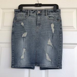 New Jean Express Skirt // Size 8